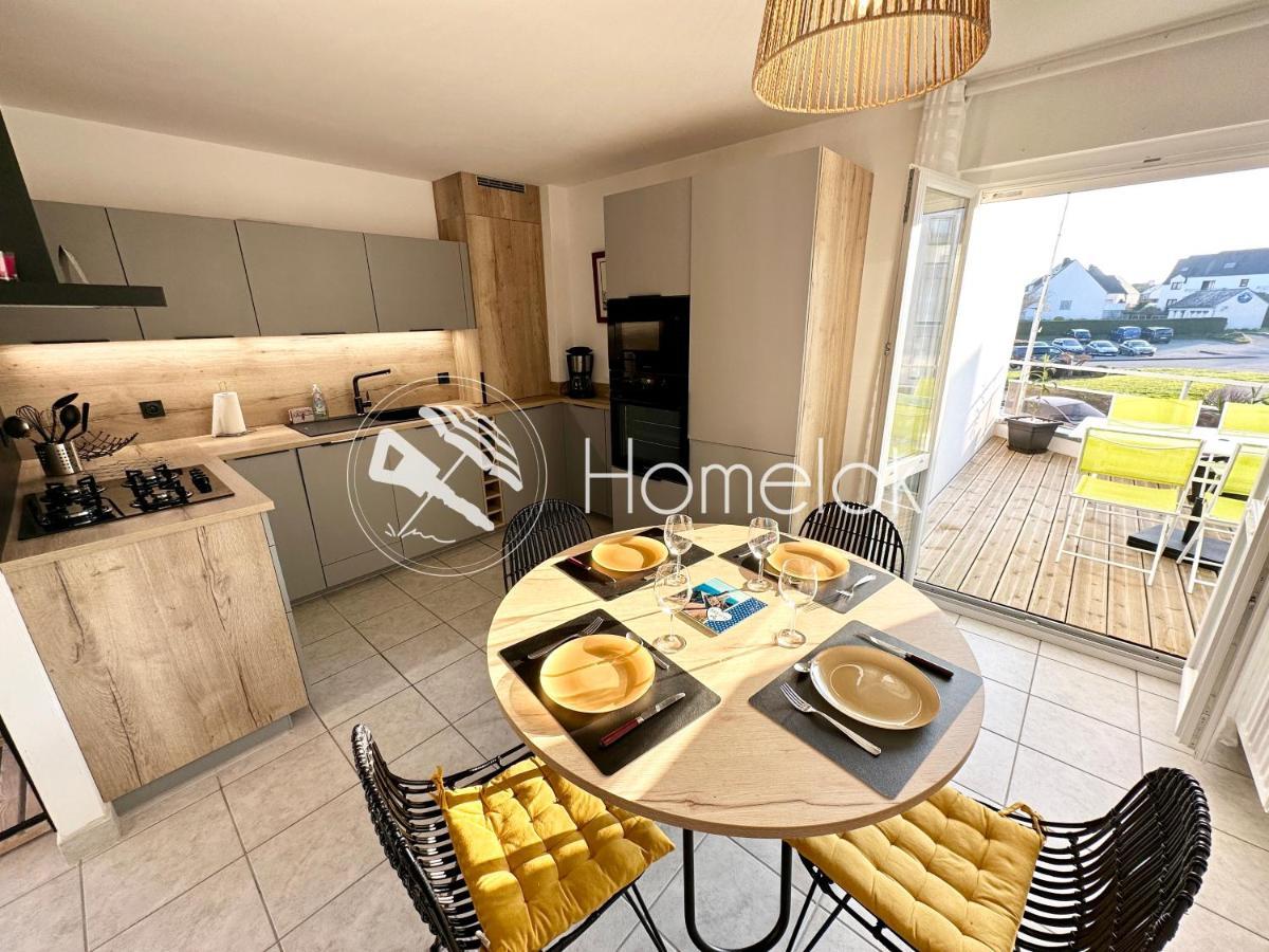 Апартаменты Lovely ! T2 Hyper Cocooning - Terrasse Лармор-Плаж Экстерьер фото