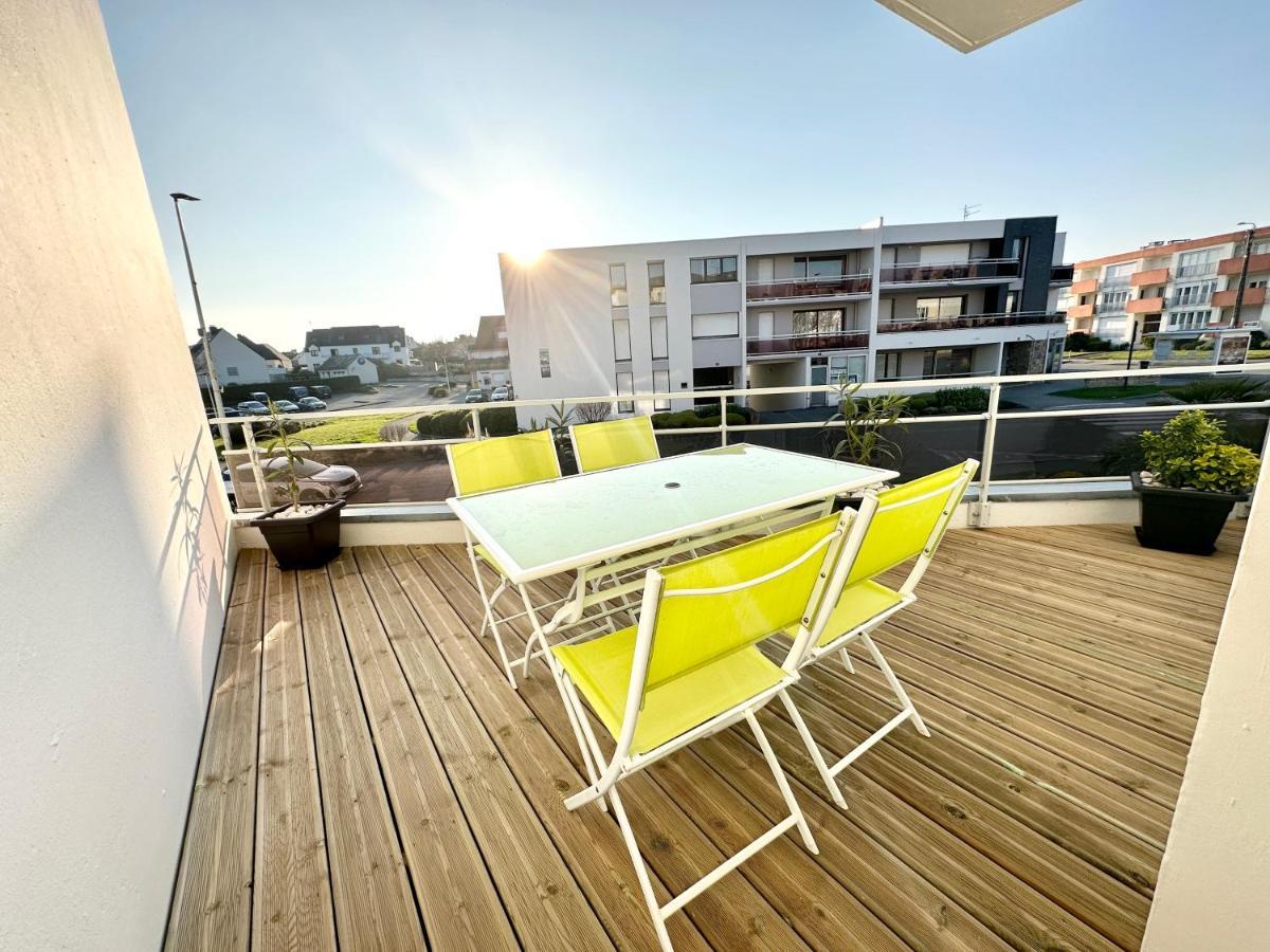 Апартаменты Lovely ! T2 Hyper Cocooning - Terrasse Лармор-Плаж Экстерьер фото