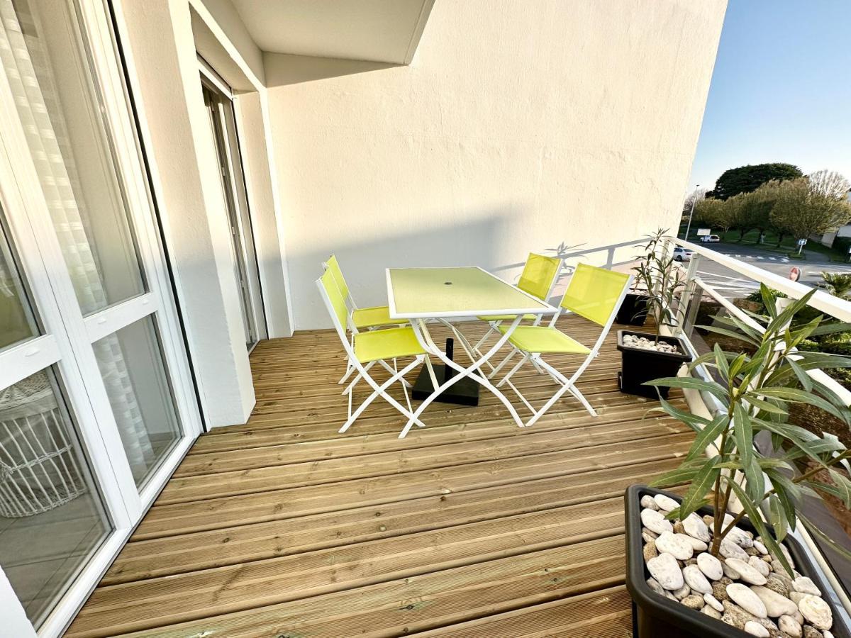 Апартаменты Lovely ! T2 Hyper Cocooning - Terrasse Лармор-Плаж Экстерьер фото